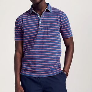 Faherty Breton Stripe Polo shirt
